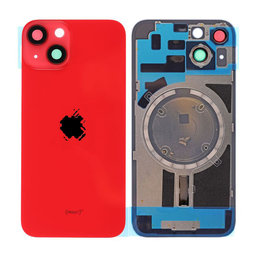 Apple iPhone 14 - Sticlă pentru carcasa din spate cu piese mici (Red)