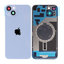 Apple iPhone 14 Plus - Sticlă pentru carcasa din spate cu piese mici (Blue)