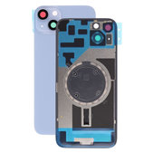 Apple iPhone 14 Plus - Sticlă pentru carcasa din spate cu piese mici (Blue)