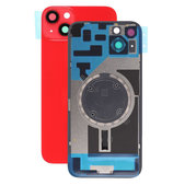 Apple iPhone 14 Plus - Sticlă pentru carcasa din spate cu piese mici (Red)