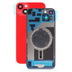 Apple iPhone 14 Plus - Sticlă pentru carcasa din spate cu piese mici (Red)