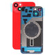 Apple iPhone 14 Plus - Sticlă pentru carcasa din spate cu piese mici (Red)