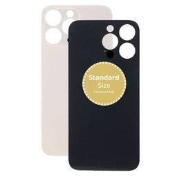 Apple iPhone 14 Pro Max - Sticlă Carcasă Spate (Gold)