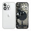Apple iPhone 14 Pro - Carcasă Spate cu Piese Mici (Silver)