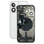Apple iPhone 14 Pro - Carcasă Spate cu Piese Mici (Silver)