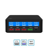 FixPremium - Statie de incarcare USB (USB 2.0, USB 3.0, USB-C)