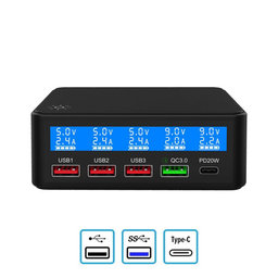 FixPremium - Statie de incarcare USB (USB 2.0, USB 3.0, USB-C)