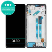 Xiaomi Redmi Note 11 Pro 4G, 5G, Poco X4 Pro 5G - Ecran LCD + Sticlă Tactilă + Ramă (Graphite Grey) OLED