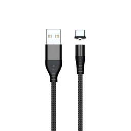 FixPremium - USB-C / USB Cablu Magnetic (1m), negru