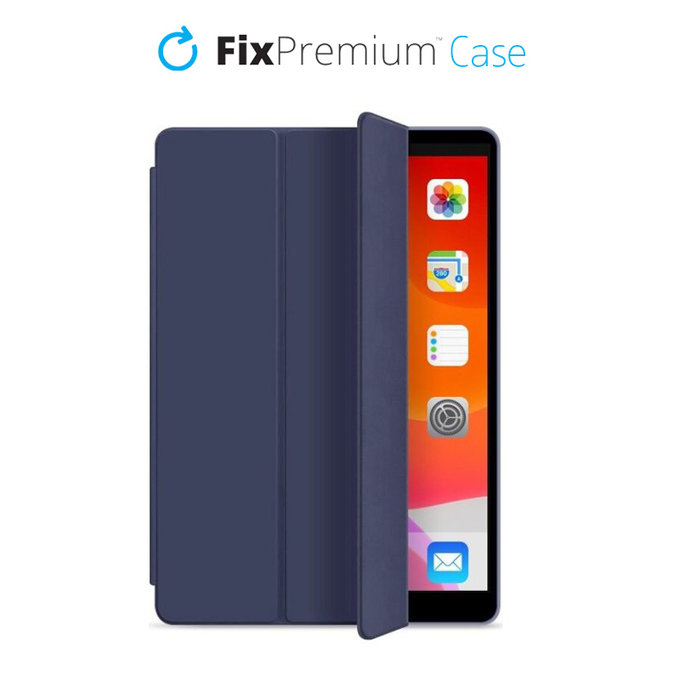 FixPremium - Închidere Silicon Caz pentru iPad 10.2 (7th, 8th, 9th Gen), albastru