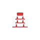 Apple iPhone 14 Plus - Butoane laterale (Red)