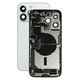 Apple iPhone 14 Pro Max - Carcasă Spate cu Piese Mici (Silver)