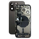 Apple iPhone 14 Pro - Carcasă Spate cu Piese Mici (Space Black)
