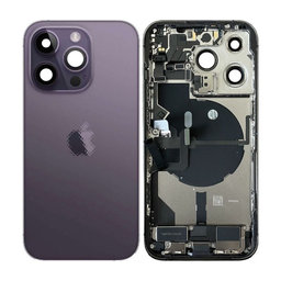 Apple iPhone 14 Pro - Carcasă Spate cu Piese Mici (Deep Purple)