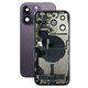 Apple iPhone 14 Pro - Carcasă Spate cu Piese Mici (Deep Purple)