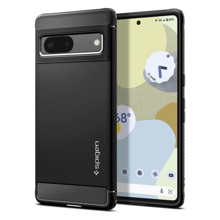 Spigen - Caz Rugged Armor pentru Google Pixel 7, negru