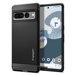 Spigen - Caz Rugged Armor pentru Google Pixel 7 Pro, negru