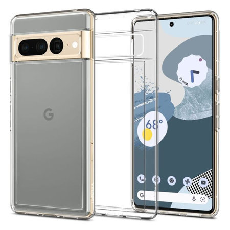 Spigen - Caz Ultra Hybrid pentru Google Pixel 7 Pro, transparent