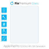 FixPremium Glass - Geam securizat pentru Apple iPad Pro 12.9" (3rd Gen 2018, 4th Gen 2020, 5th Gen 2021, 6th Gen 2022)
