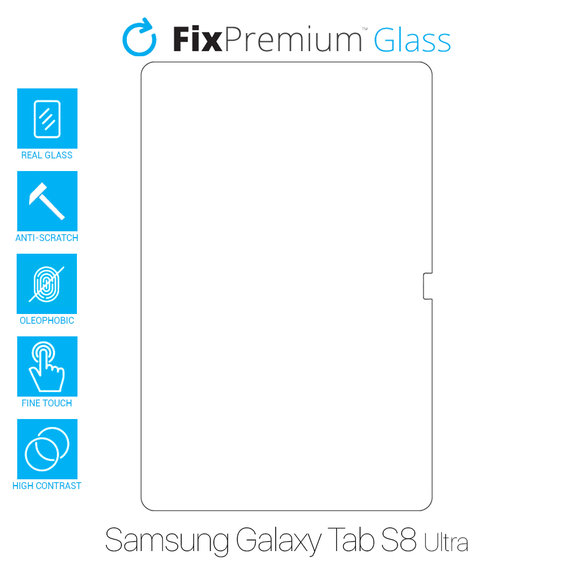 FixPremium Glass - Geam securizat pentru Samsung Galaxy Tab S8 Ultra