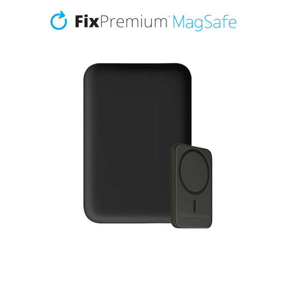 FixPremium - MagSafe PowerBank 5000mAh, negru