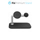 FixPremium - MagSafe Stand 3v1 pentru iPhone, Apple Watch & AirPods, negru