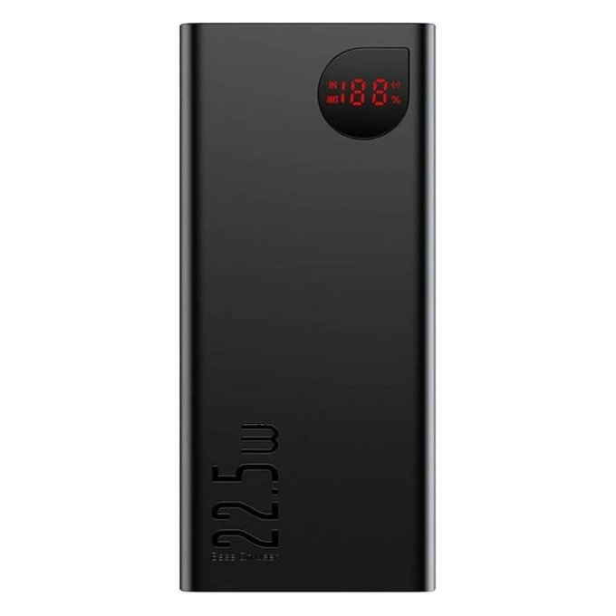 Baseus - PowerBank 20 000 mAh, negru