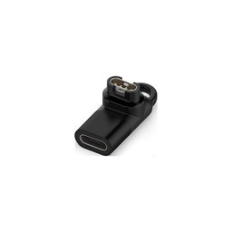 FixPremium - Reducere USB-C pentru Garmin Konektor pentru Un ceas, negru