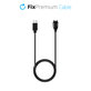 FixPremium - USB-C Încărcare Cablu pentru Garmin Un ceas, negru