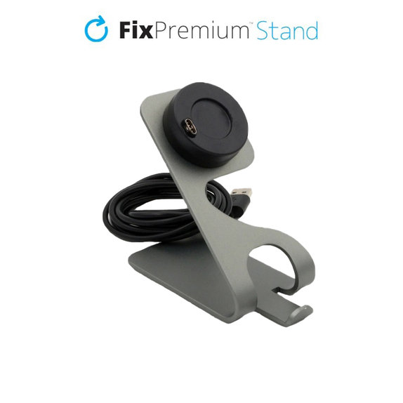 FixPremium - Stand Încărcare pentru Garmin Un ceas, space grey