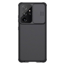 Nillkin - Caz CamShield pentru Samsung Galaxy S21 Ultra, negru