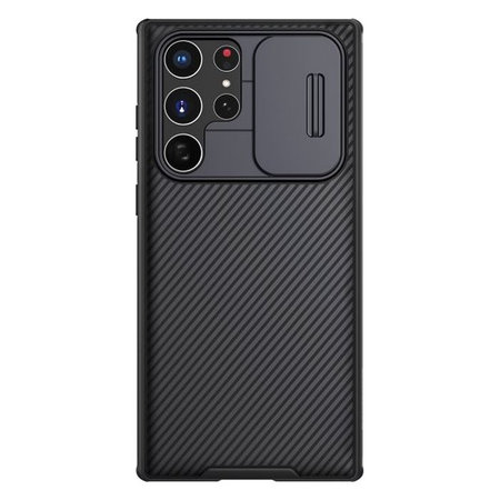 Nillkin - Caz CamShield pentru Samsung Galaxy S22 Ultra, negru