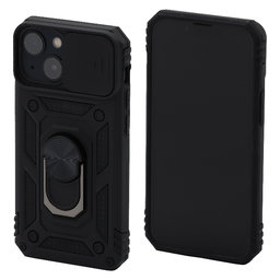 FixPremium - Caz CamShield pentru iPhone 13 mini, negru
