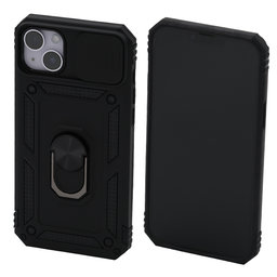 FixPremium - Caz CamShield pentru iPhone 14 Plus, negru
