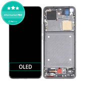 Xiaomi Mi 11 Ultra - Ecran LCD + Sticlă Tactilă + Ramă (Ceramic Black) OLED