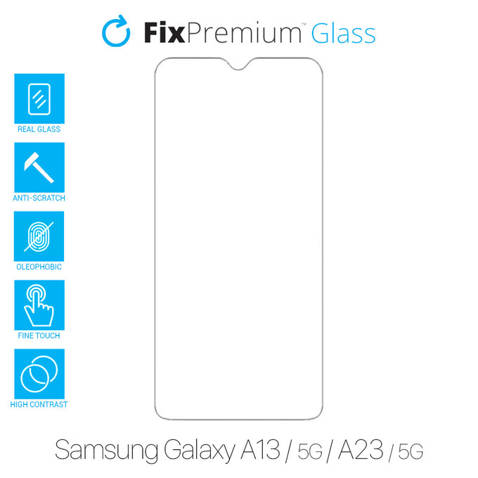 FixPremium Glass - Geam securizat pentru Samsung Galaxy A13, A13 5G, A23 & A23 5G
