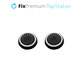 FixPremium - PS4/PS5 Controller Grip Caps - set de 2 buc, alb