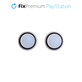 FixPremium - PS4/PS5 Controller Grip Caps - set de 2 buc, transparent negru