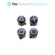 FixPremium - Retro Butoane pentru PS5 DualSense, alb