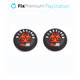 FixPremium - PS4/PS5 Biohazard Controller Grip Caps - set de 2 buc