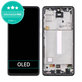 Samsung Galaxy A52 5G A526B, A52s 5G A528B - Ecran LCD + Sticlă Tactilă + Ramă (Awesome Black) OLED