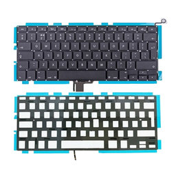 Apple MacBook Pro 13" A1278 (Mid 2009 - Mid 2012) - Tastatură + Lumină de fundal UK