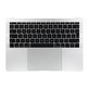 Apple MacBook Pro 13" A1708 (Late 2016 - Mid 2017) - Superior Ramă Tastatură + Tastatură UK + Microfon + Trackpad + Boxe (Silver)
