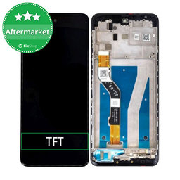 Motorola Moto G60 XT2135 - Ecran LCD + Sticlă Tactilă + Ramă (Charcoal Gray) TFT