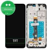 Motorola Moto E7 XT2095 - Ecran LCD + Sticlă Tactilă + Ramă (Mineral Gray) TFT