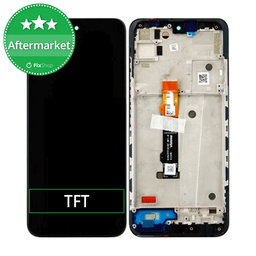 Motorola Moto G71 XT2169 - Ecran LCD + Sticlă Tactilă + Ramă (Iron Black) TFT