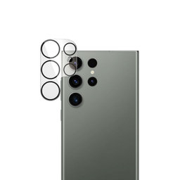 PanzerGlass - Capac de Protecție pentru Obiectivul Camerei pentru Samsung Galaxy S23 Ultra, negru