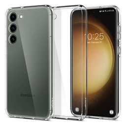 Spigen - Caz Ultra Hybrid pentru Samsung Galaxy S23, crystal clear