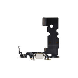 Apple iPhone SE (3rd Gen 2022) - Conector de Încărcare + Cablu Flex (White)