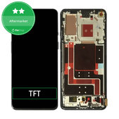 OnePlus 9 - Ecran LCD + Sticlă Tactilă + Ramă (Astral Black) TFT
